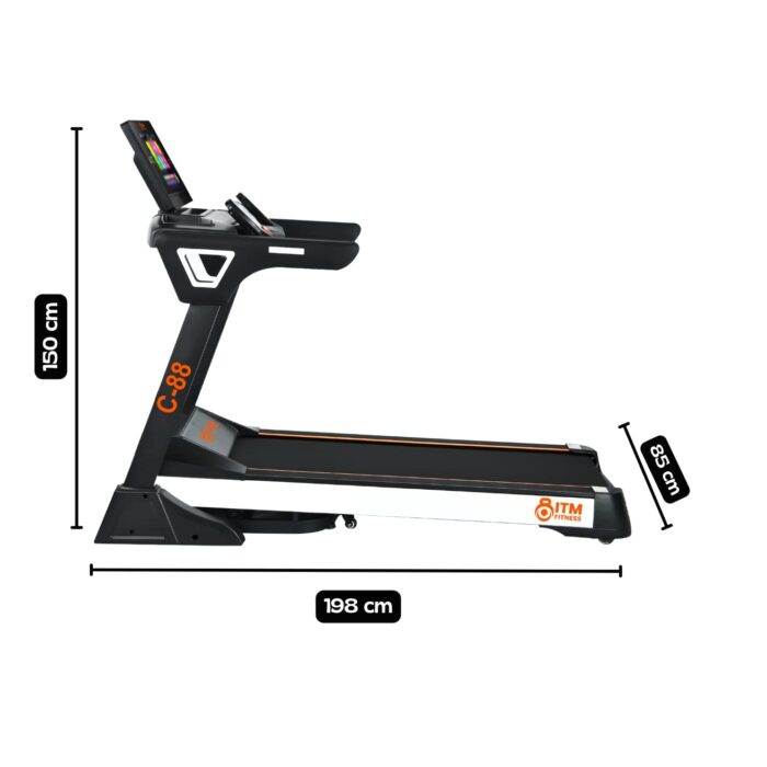 C-88 Ultra Commercial – SMART Folding Treadmill - Image 11