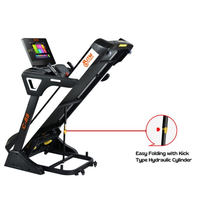 C-88 Ultra Commercial – SMART Folding Treadmill - Image 13