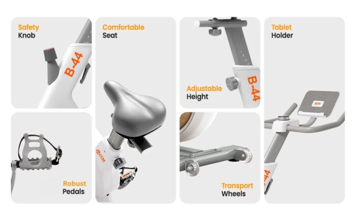 B-44 Magnetic Exercise Bike - Image 4