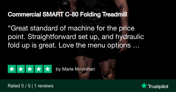 Commercial SMART C-80 Folding Treadmill - Image 9