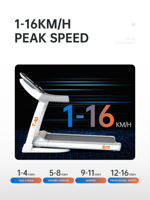 SMART Folding Treadmill T-40 - Image 4